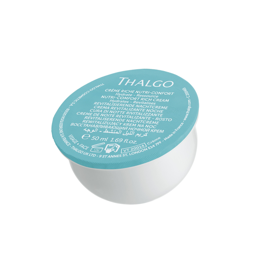 THALGO Nutri-Comfort Cream Refill - Érzékeny, rozáceás bőrre tápláló, nyugtató krém utántöltő 50ml