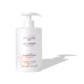   Byphasse Tápláló testápoló tej édes mandulaolajjal száraz bőrre pumpás 500ml