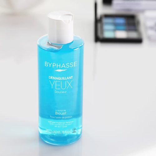 Byphasse Kímélő sminklemosó szemkörnyékre búzavirág kivonattal 200ml