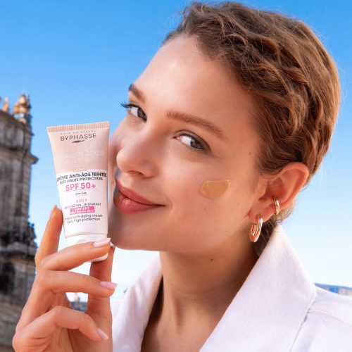 Byphasse Anti-aging nappali krém SPF50+ fényvédővel - medium - 50ml