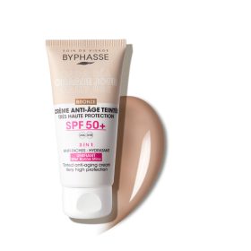   Byphasse Anti-aging nappali krém SPF50+ fényvédővel - bronze - 50ml