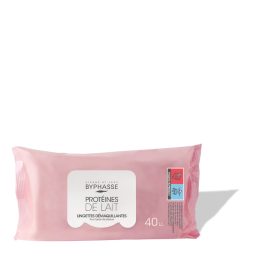   Byphasse Sminkeltávolító törlőkendő tejfehérjével minden bőrtípusra 40db