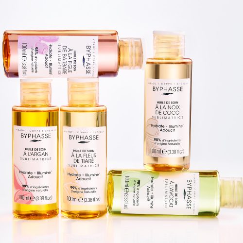 Byphasse Sublimatrice Bőr- és Hajápoló Olaj – Tiare virág - bőrmegújító & hidratáló 100ml