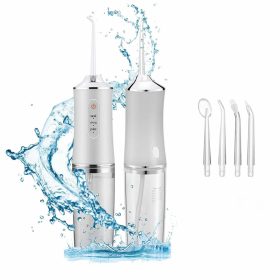   6886 vezeték nélküli szájzuhany 3 fokozattal, 4 különböző fúvókával - white 1db