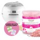 Digitális gyantamelegítő szett pink gyantagyönggyel és spatulával 1db