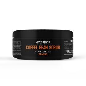   Joko Blend coffee bean scrub - kávés testradír - narancs 200g