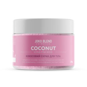  Joko Blend coconut scrub - kókusz testradír - pink mood 200g