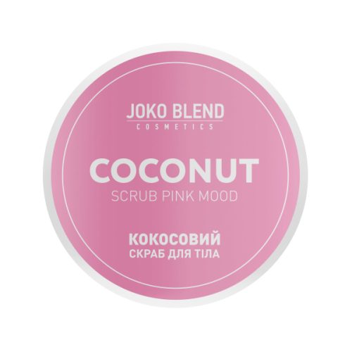 Joko Blend coconut scrub - kókusz testradír - pink mood 200g