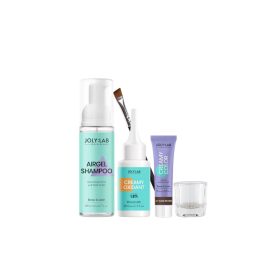   JolyLab Professzionális Otthoni Szemöldök- és Szempillafestő Szett - közép barna 1db