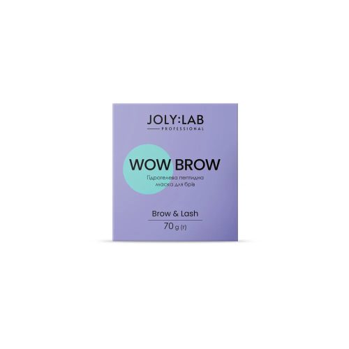 JolyLab Professzionális hydrogel peptid maszk szemöldökre 70g