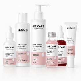 RECARE arcápoló szett - zsíros és kombinált bőrre 1db